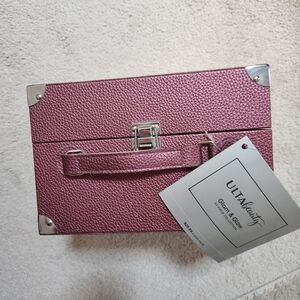 Ulta Beauty Glam & Glow Makeup Case - Pink